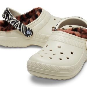 Leopard Fur Lined Crocs *Limited Edition*